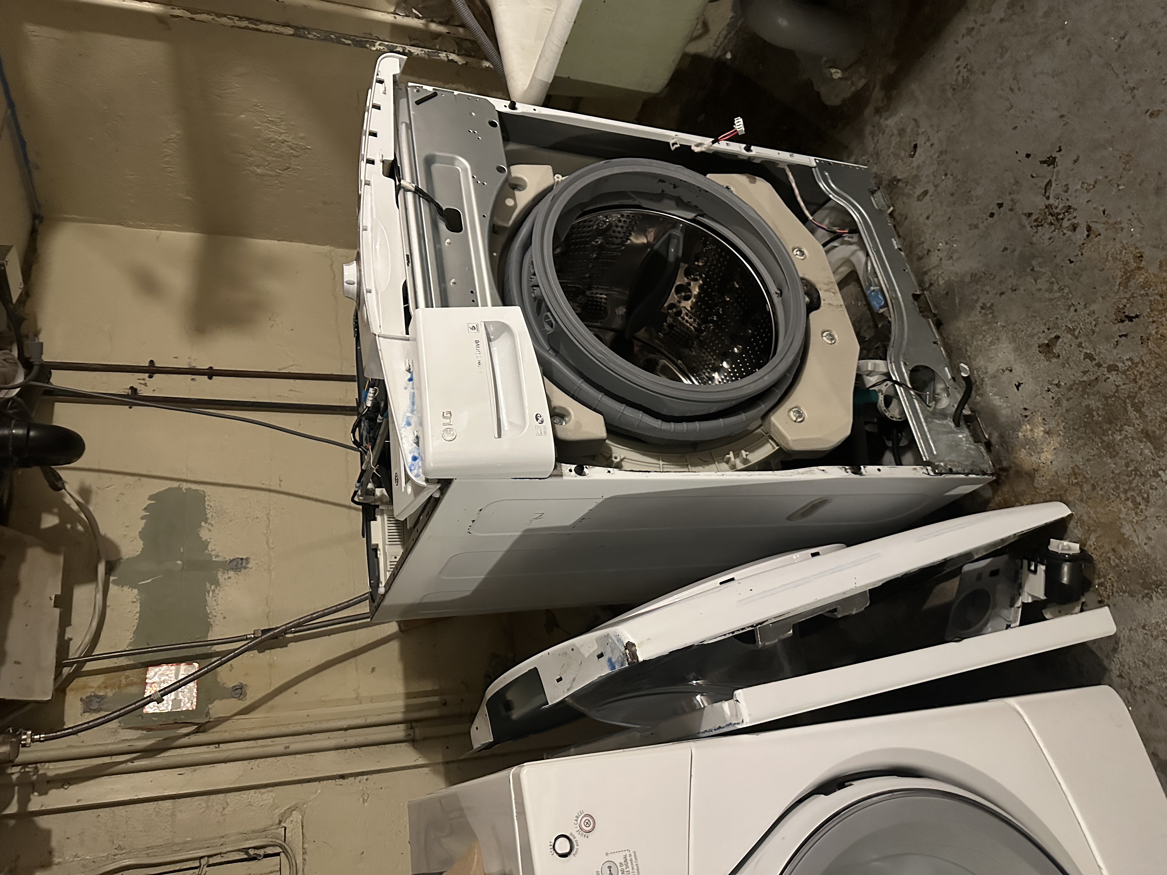 Washer drum repair